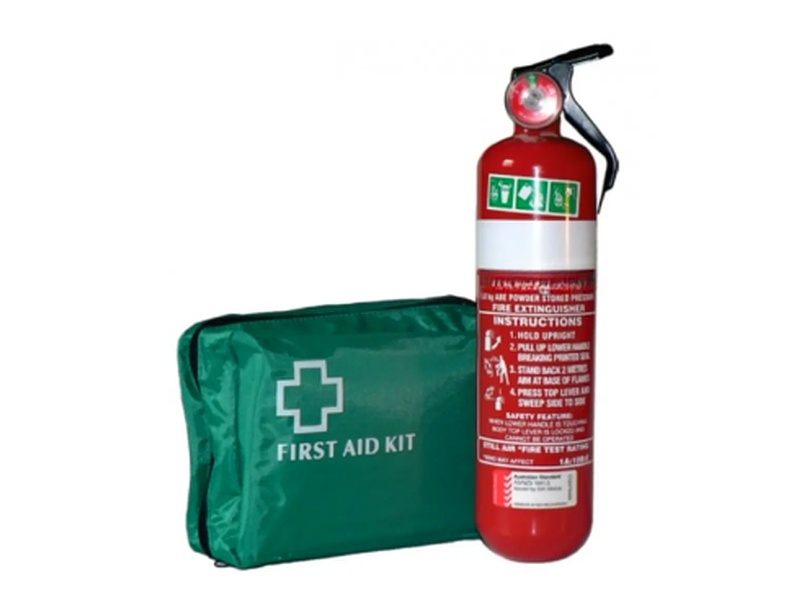 Kit extintor botiquín Ecuador