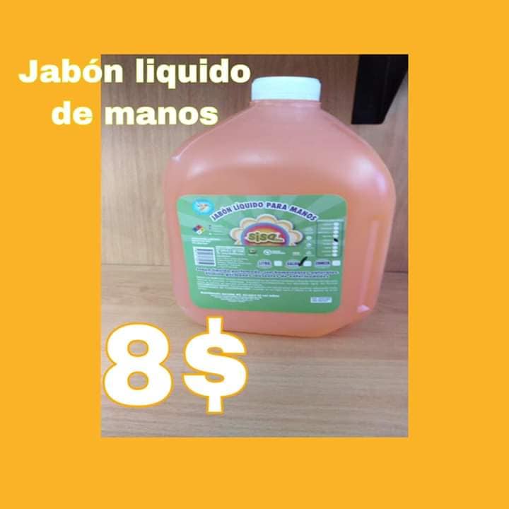 Jabón liquido manos rosa Ecuador 