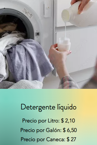 Detergente Liquido Ecuador 