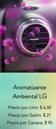 Aromatizante ambiental Ecuador 