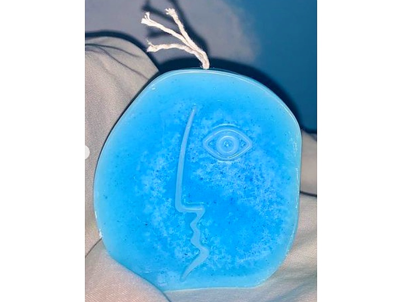 Vela totem luna Azul Ecuador