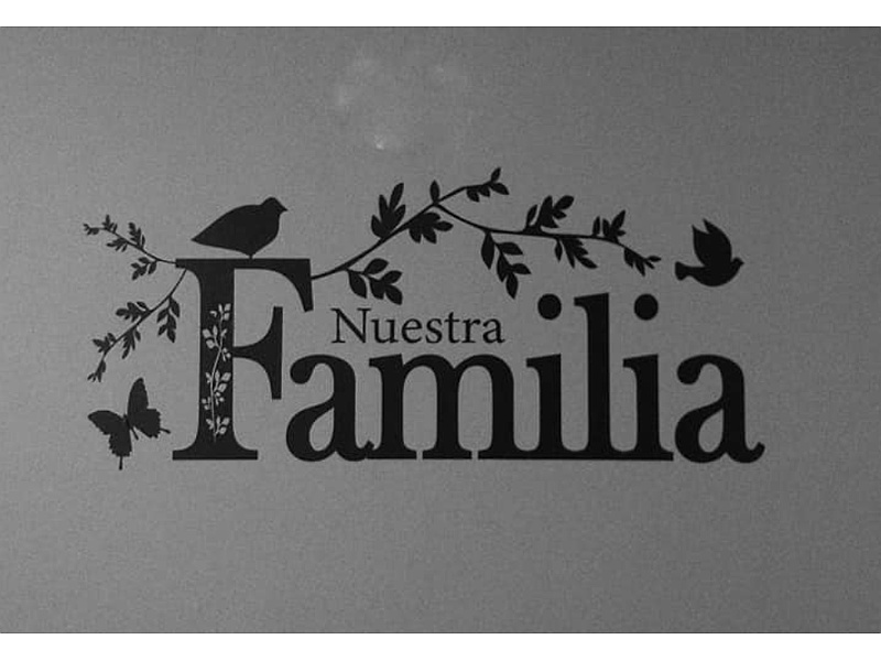 Sticker decorativo Nuestra Familia Ecuador