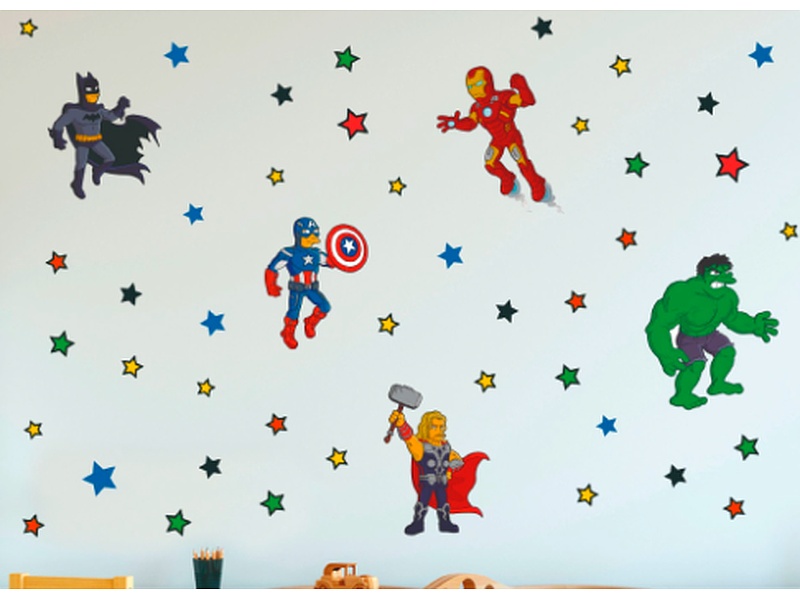 Sticker Decorativo Avengers Ecuador