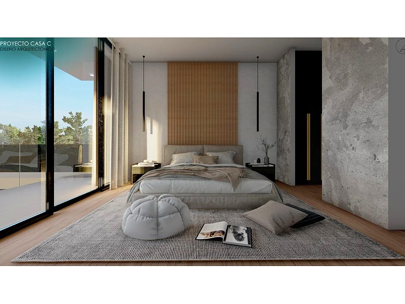 Diseño Interior Dormitorio Máster Portoviejo