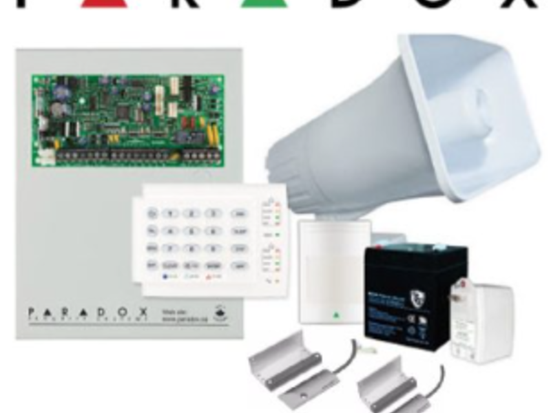 COMBO 3 Paradox Kit Alarma Seguridad ecuador