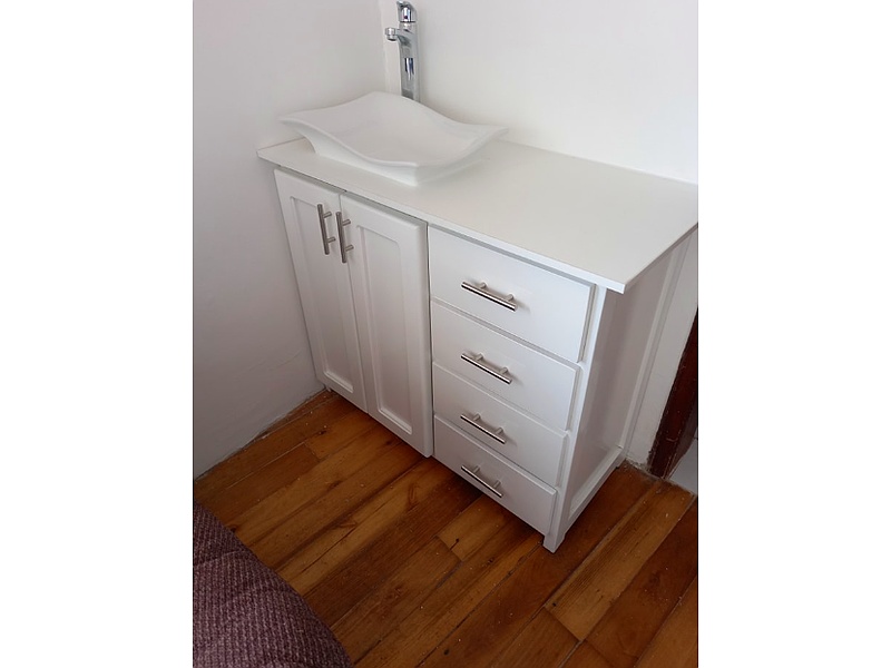 Mueble Blanco Baño Quito