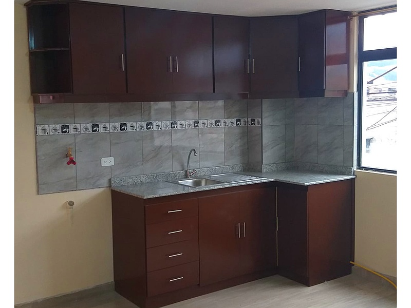 Muebles Marrones Cocina Quito