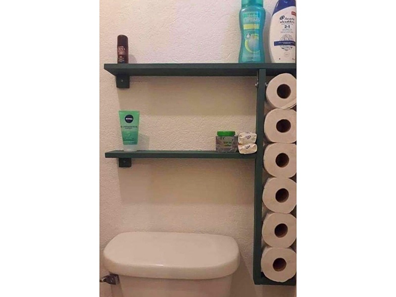 Estantería Pared Baño Quito