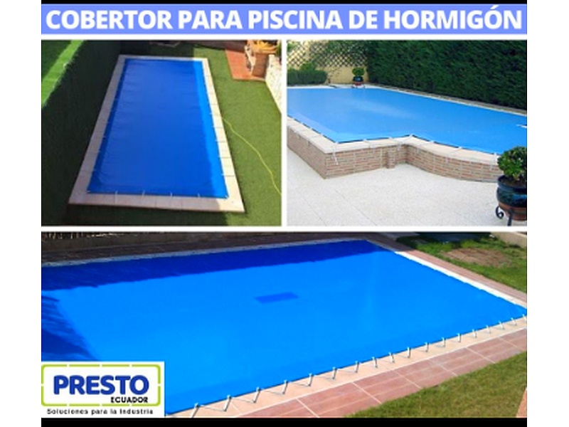 Cobertor para piscina de hormigón Ecuador