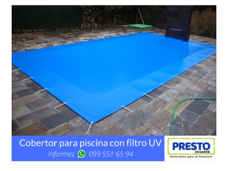 Cobertor de piscina con filtro uv Ecuador 