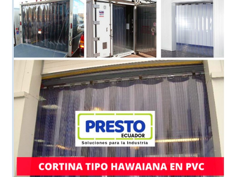 Cortina hawaina pvc Ecuador