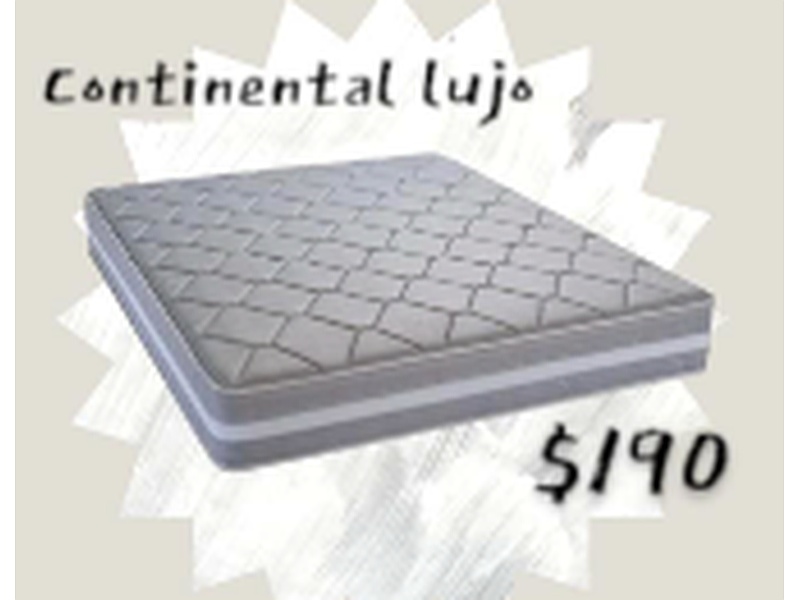Colchon continental lujo Chaide Ecuador