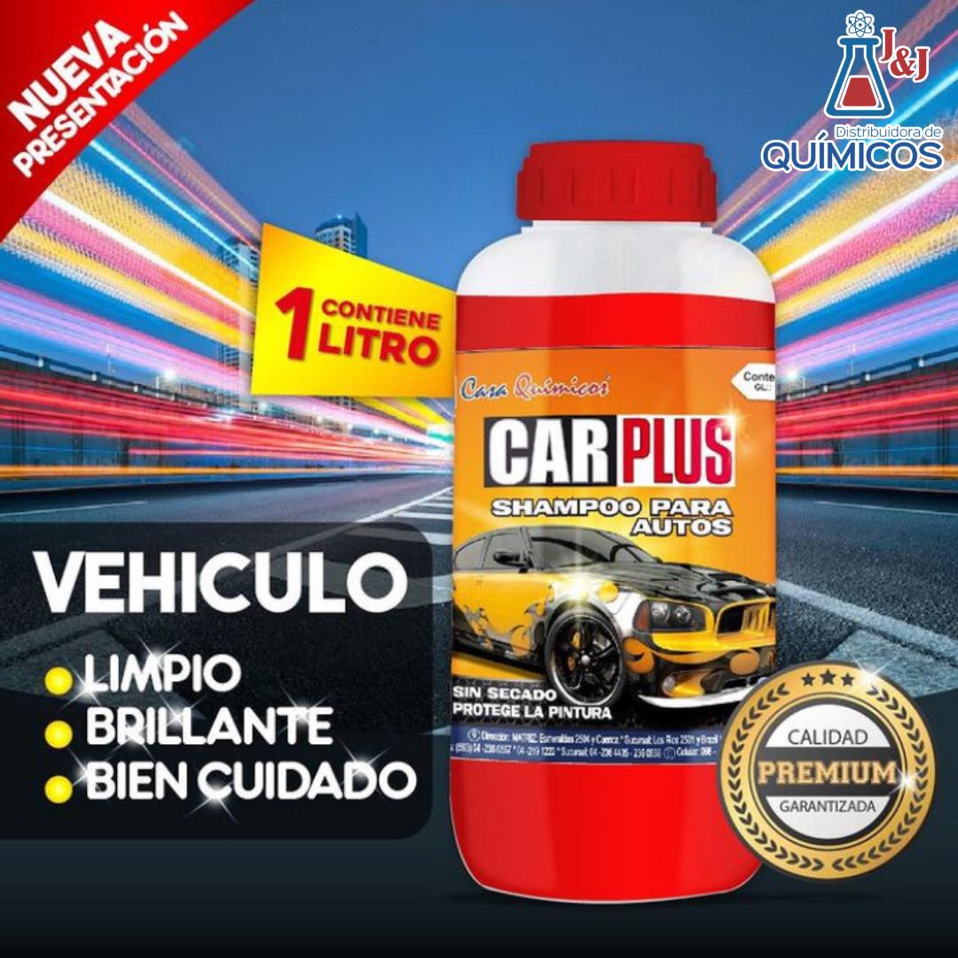 Shampoo autos Ecuador 