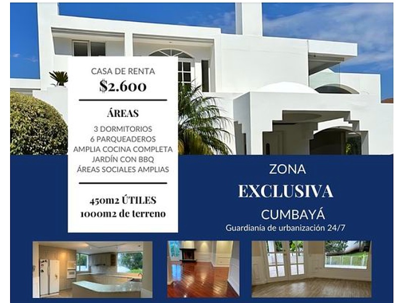 CASA DE RENTA ECUADOR 