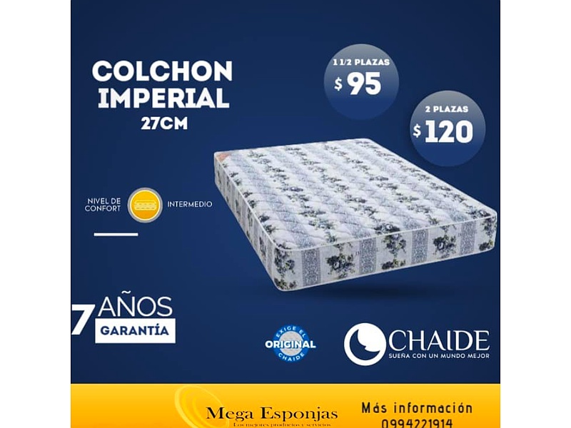 Colchón Modelo Imperial-Ecuador