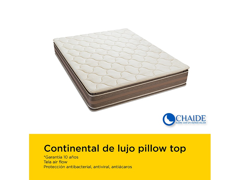 Colchón Continental De Lujo  Pillow-Ecuador