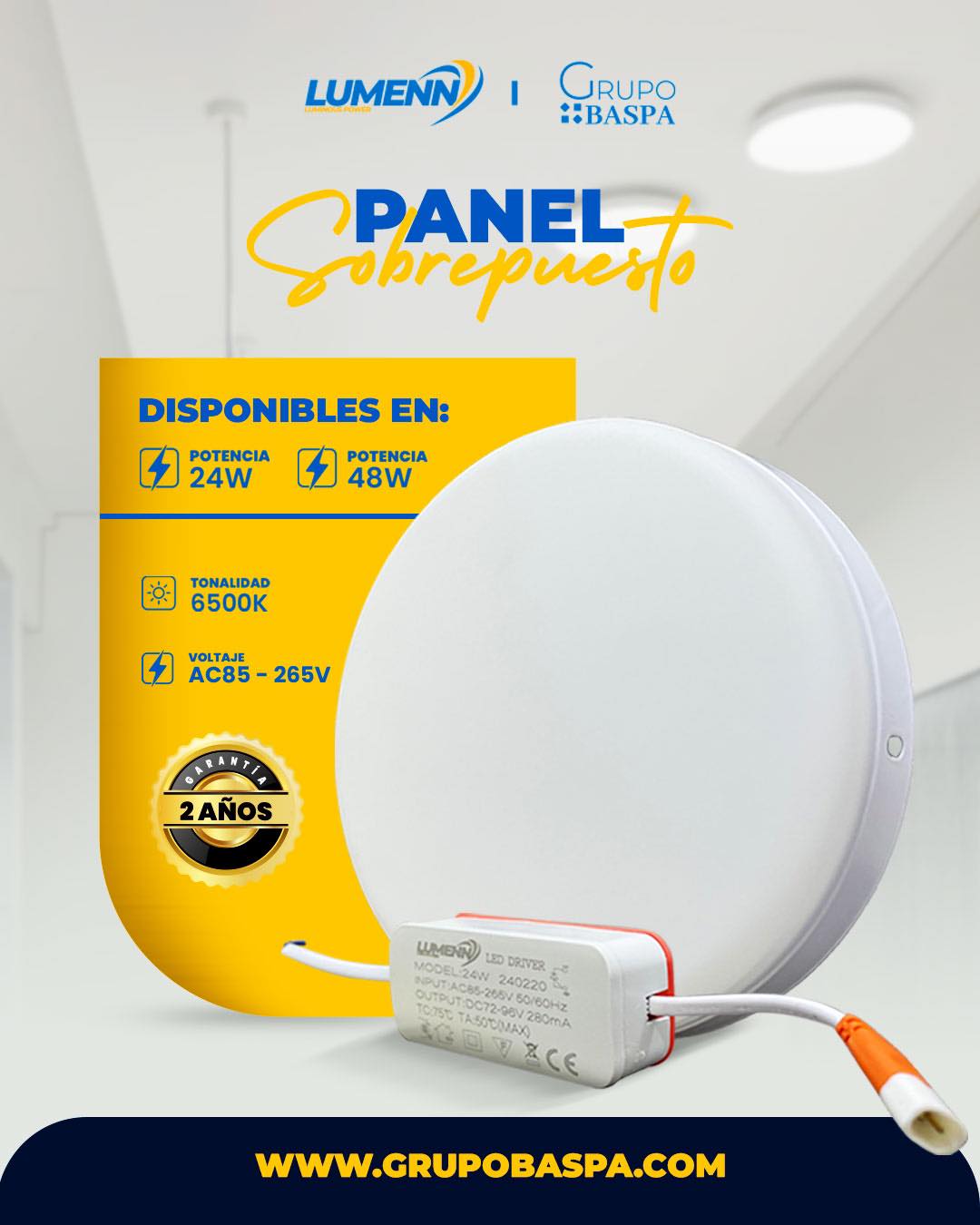 Panel sobrepuesto Ecuador 