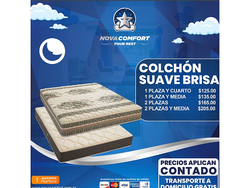 Colchón Suave Brisa-Ecuador