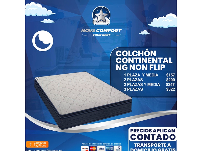Colchón Continental NG Neon Flip-Ecuador