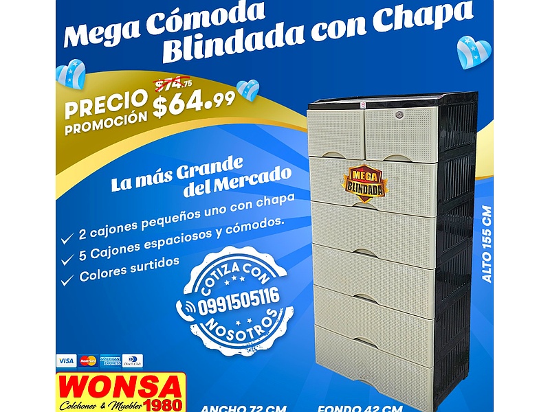 Mega Cómoda Blindada-Ecuador
