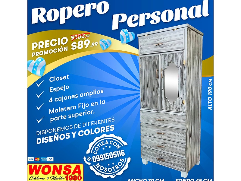 Ropero Personal-Ecuador