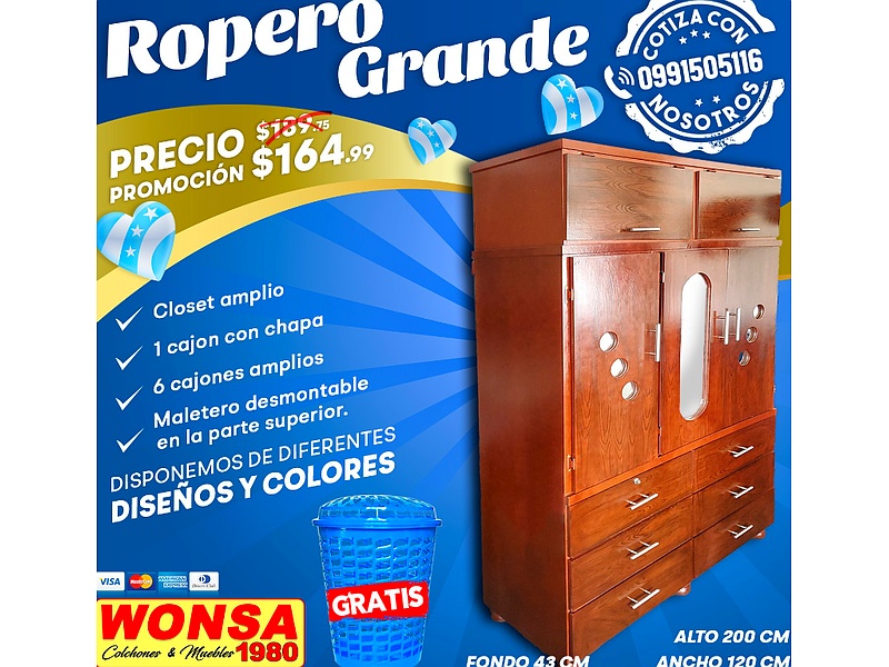 Ropero Grande-Ecuador