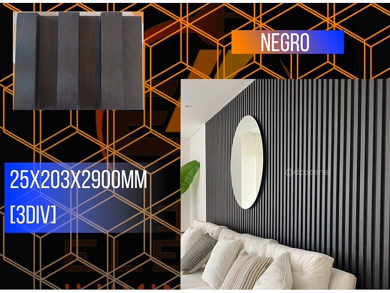 REVESTIMIENTO DE MADERA NEGRO ECUADOR ELECTRI