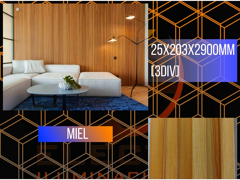 REVESTIMIENTO DE MADERA MIEL ECUADOR ELECTRI