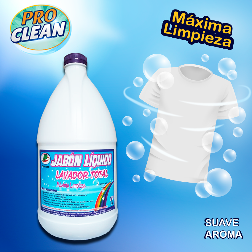 Jabón liquido Ecuador 