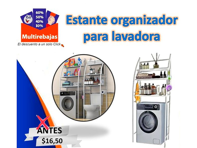 Estante Organizador lavandería Ecuador