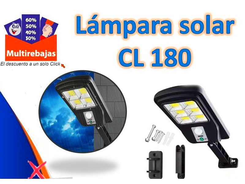 Lampara Solar exteriores Ecuador