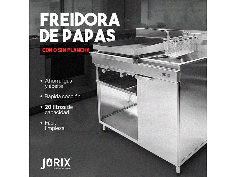 Freidora de papas Ecuador