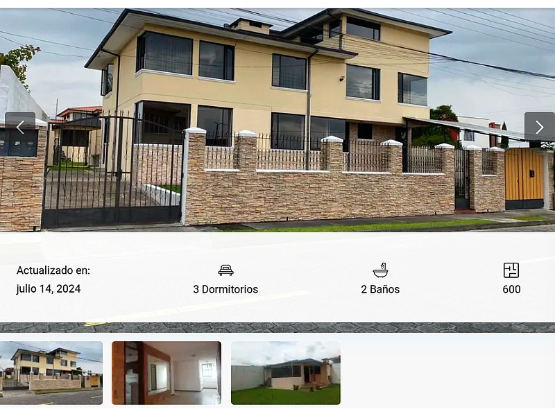 Vendo Hermosa Casa en Jatumpamba Ecuador 