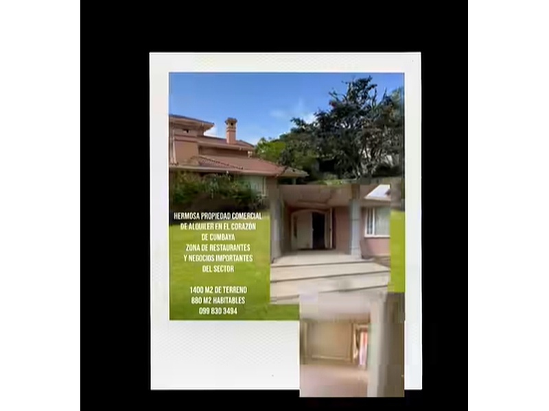 Rento Propiedad Independiente Casa Cumbaya 