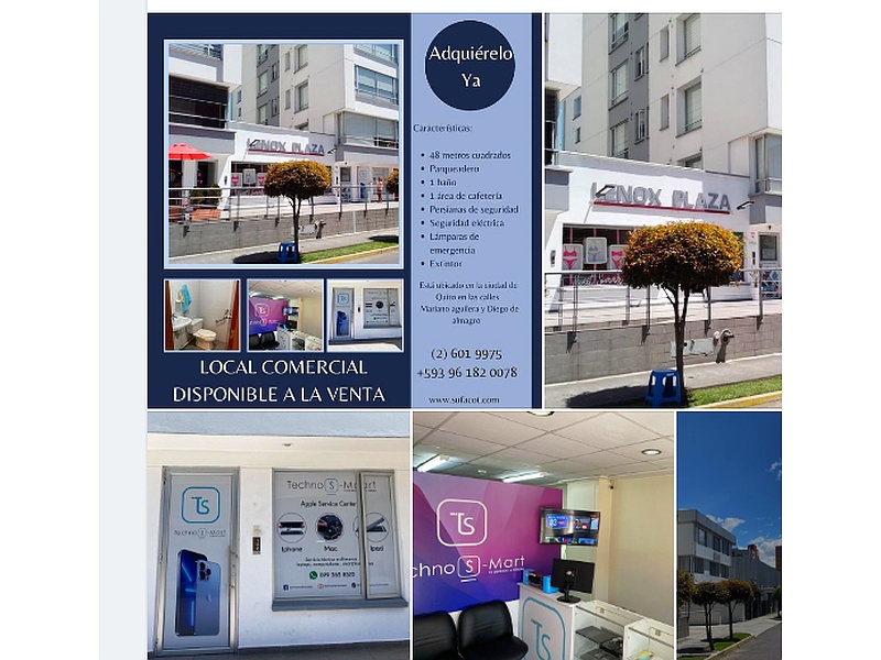 Venta de local comercial Quito 