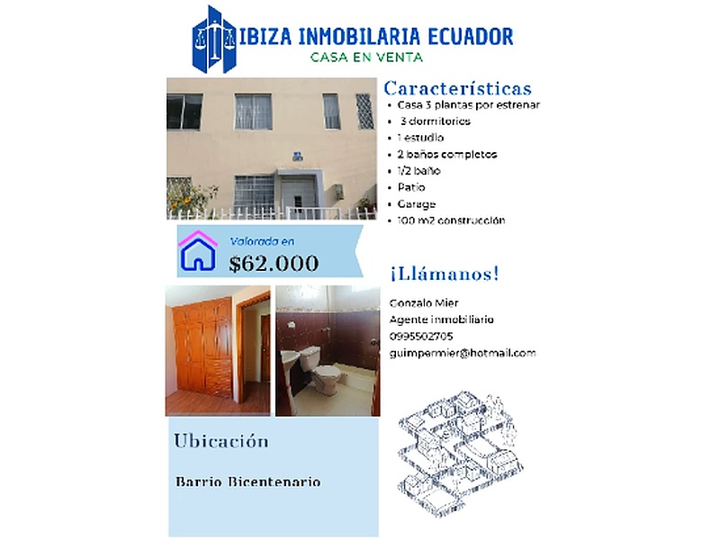 Casa en venta Bicentenario 