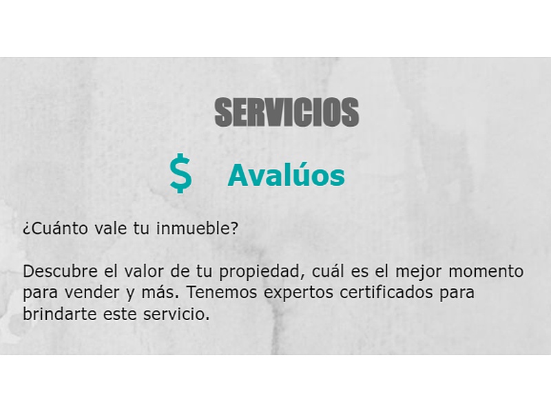 Servicios avalúos inmobiliarios Quito 