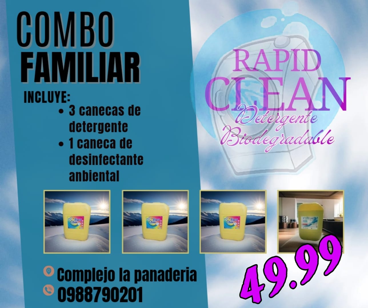 Detergente Liquido Ecuador 