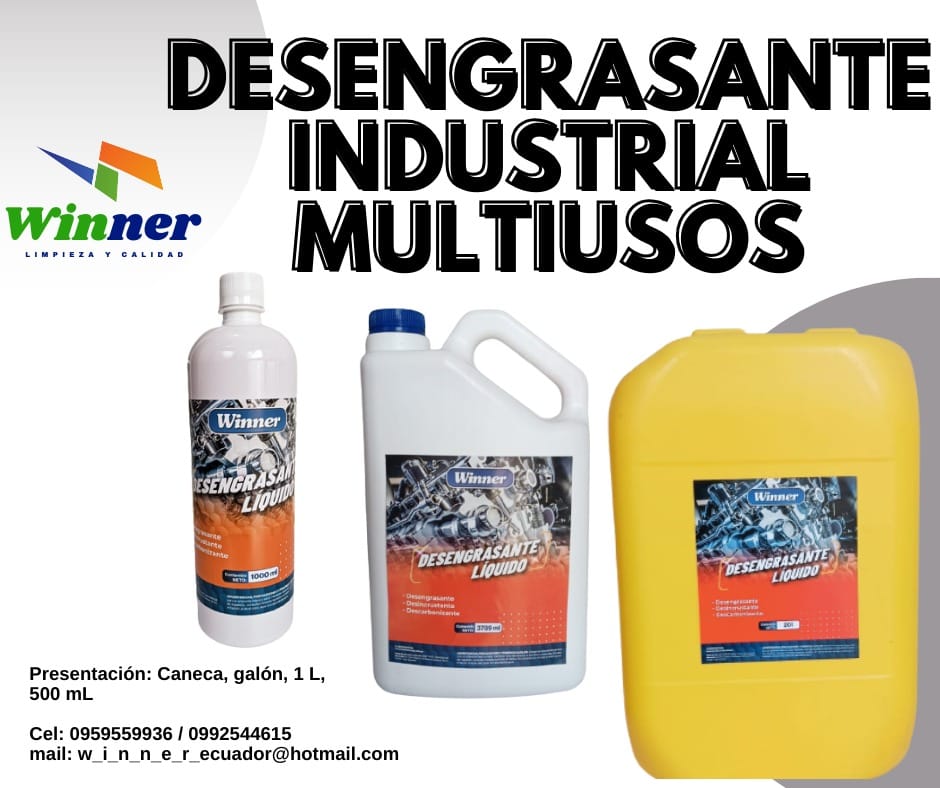 Desengrasante Industrial Ecuador 