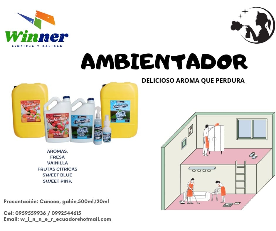 Aromatizante fresa Ecuador 