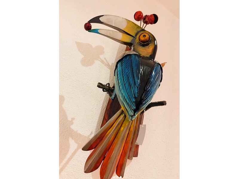 Adorno Tucan decorativo Ecuador