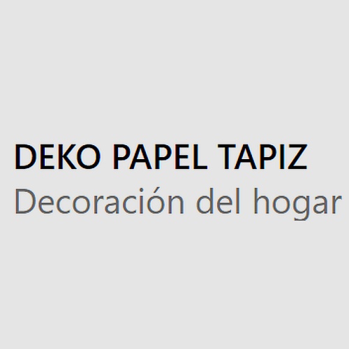 DEKO PAPEL TAPIZ