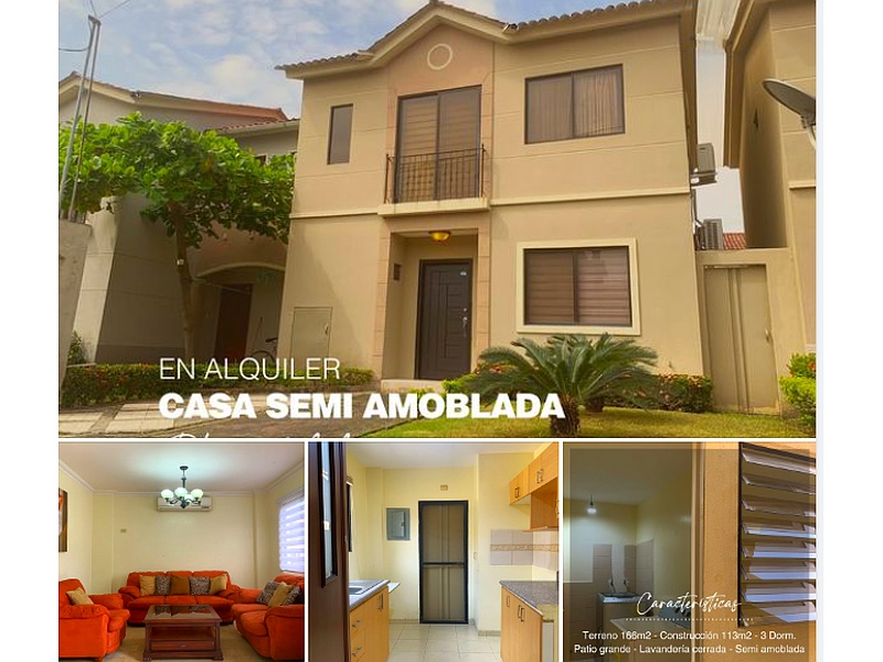 Casa amoblada Guayaquil 