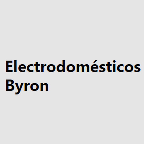 Electrodomésticos Byron