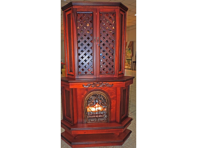 Mueble Bar con Chimenea Cuenca