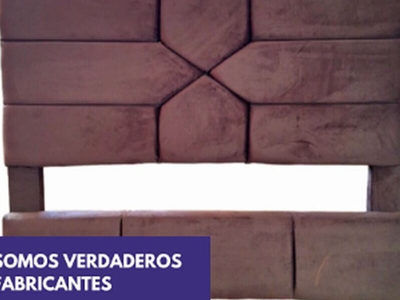 Espaldar cama tapiazdo Ecuador
