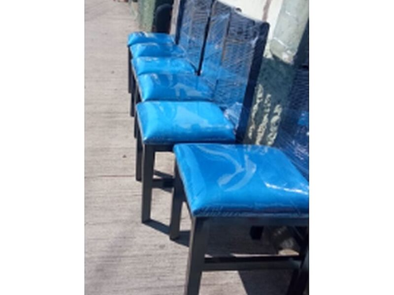 Sillas Tapizadas Azul Ecuador