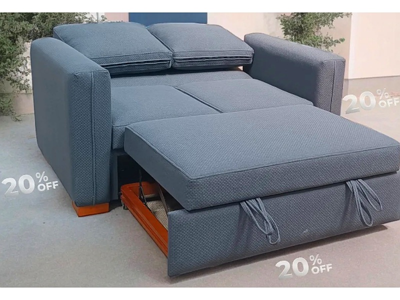 Sofa Cama Azul Ecuador