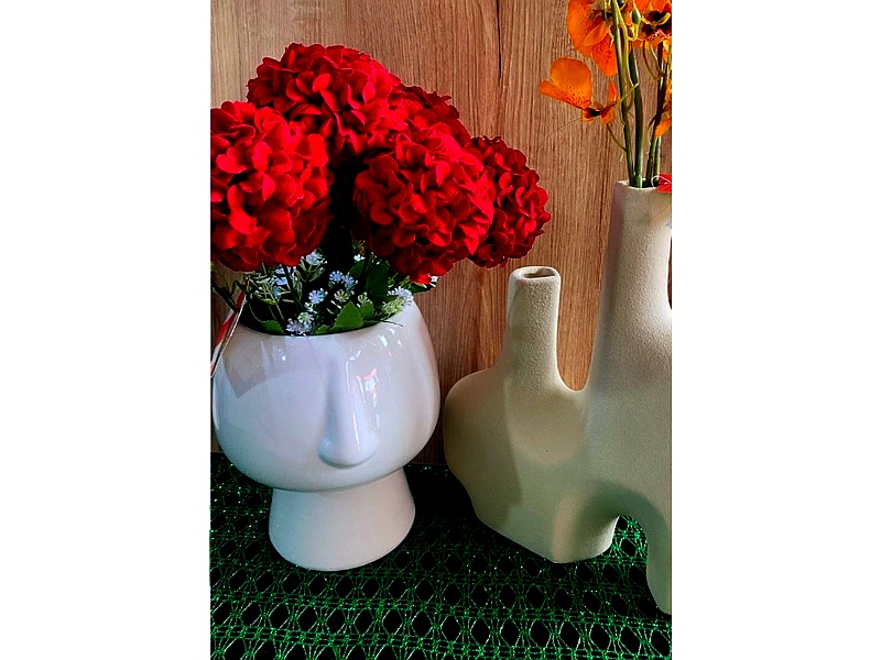 Florero cara blanca Ecuador