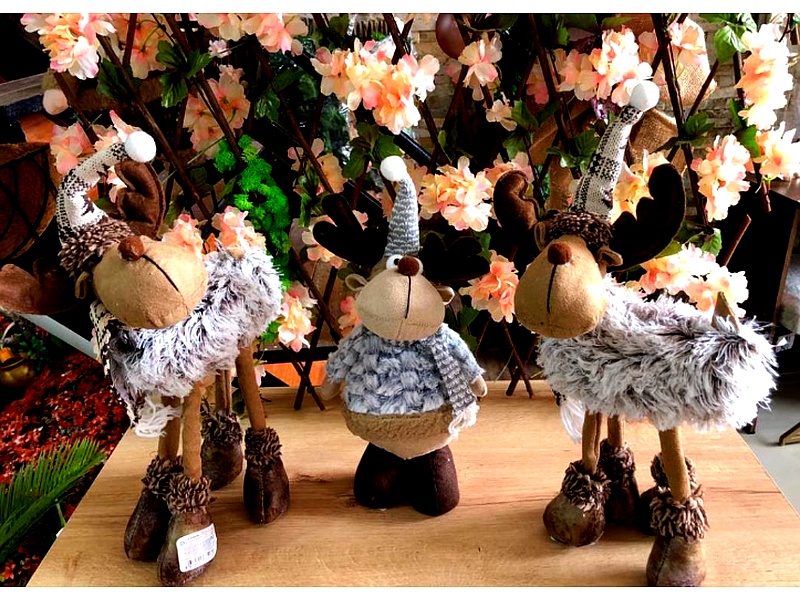 Adorno reno navideño Ecuador